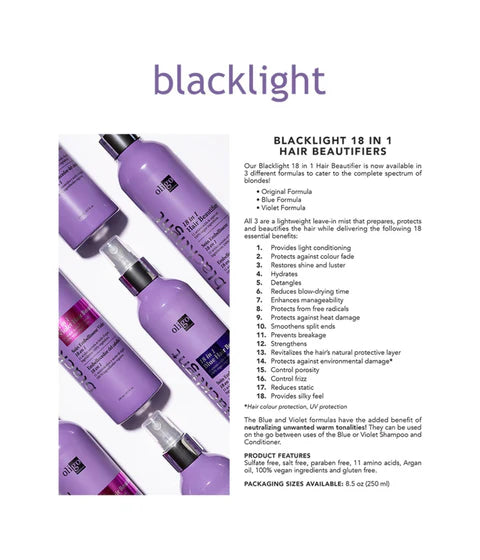 OLIGO 18 in 1 Violet Hair leave - in