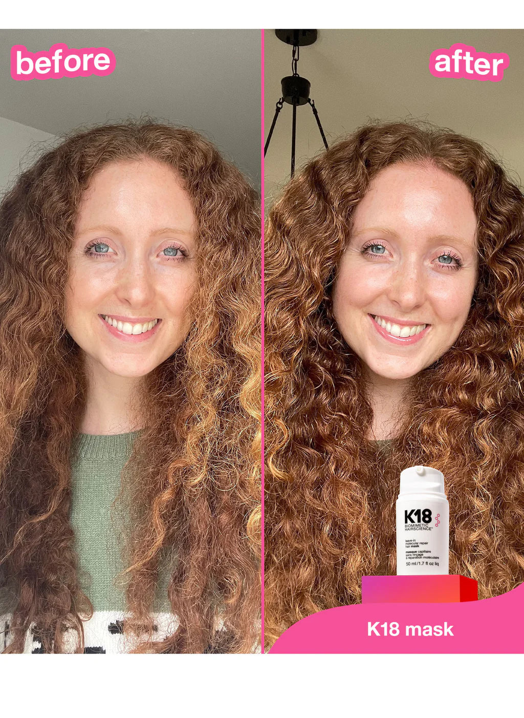LEAVE-IN MOLECULAR REPAIR HAIR MASK 1.7 OZ.